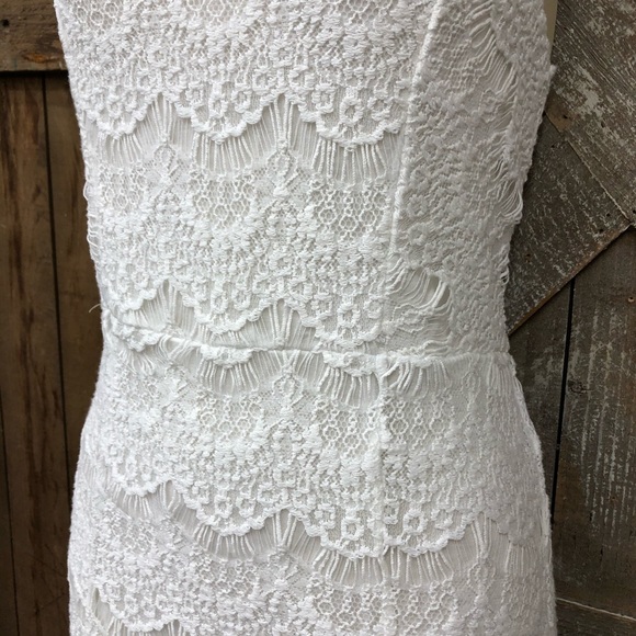 Free People NWT  White Lace Shower Dress - Picture 4 of 8